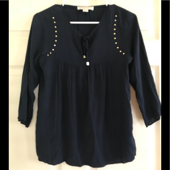 MICHAEL KORS SWING STUDDED TOP - Picture 2 of 9